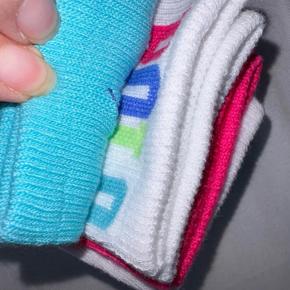 Polo Ralph Lauren Low Cut Socks 9-11 White Pink Blue NEW 6-Pack Athletic Logo